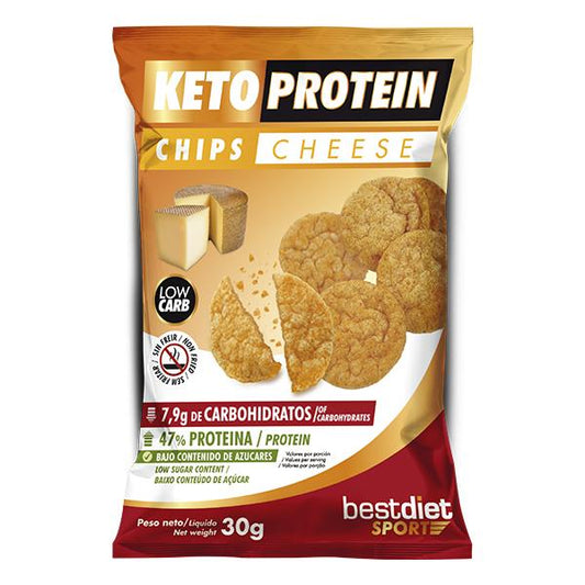 Chips de Queijo com Proteína Keto 30g
