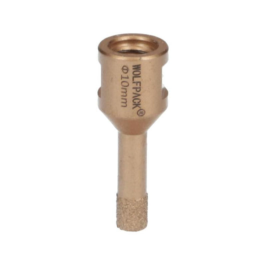 Corona Diamante Para Amoladora Ø 10 Mm. Conexión Rosca M14. Corte Seco_0
