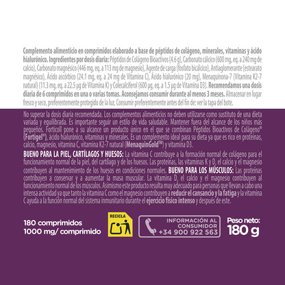 Forticoll BioActive Collagen 180 comprimidos