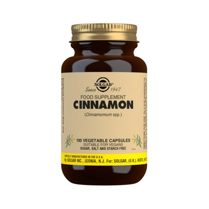 Canela Chinesa, 100 cápsulas vegetais