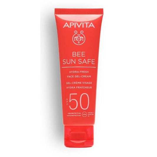 Gel Creme Solar Hydra Fresh FPS50 Apivita 50ml