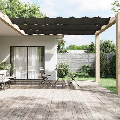 Vidaxl Toldo Vertical Gris Antracita 100x600 Cm Tela Oxford_1