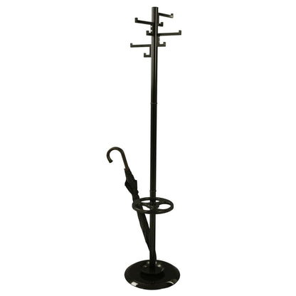 V-part Perchero De Pie Con 8 Ganchos Porcelain Negro 178 Cm_3