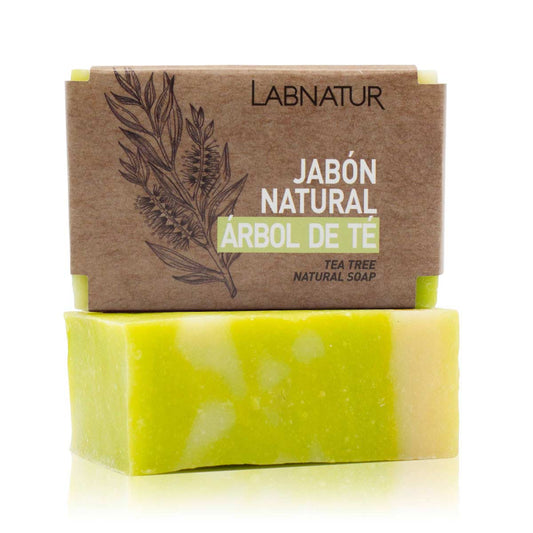 Jabón Árbol De Té Labnatur 100 G | Purificante | Piel Grasa Y Acné | Antibacteriano Natural_0
