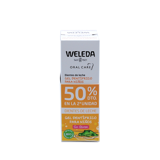 Pasta Dupla Infantil 75ml Weleda
