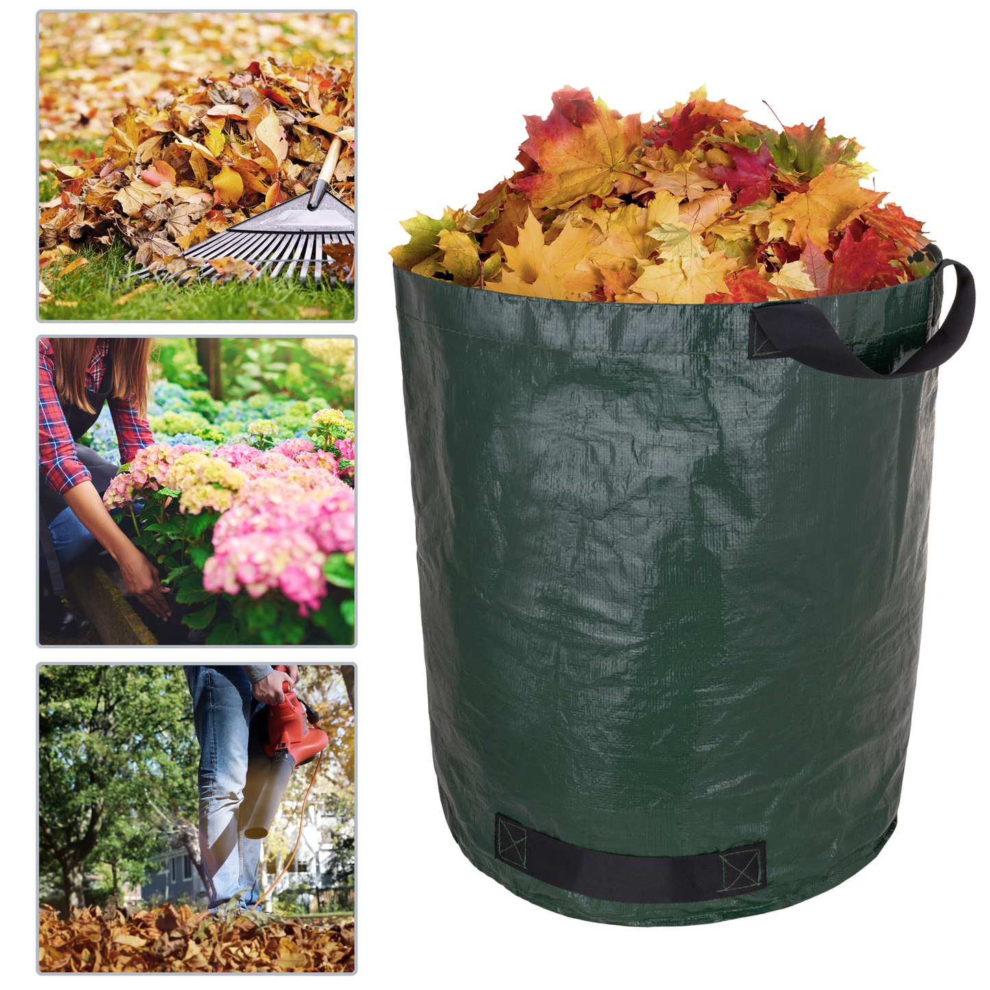 Bolsas De Limpieza Para Jardín Con Protección Uv 60l 45 X 38 Cm 3 Unidades_1