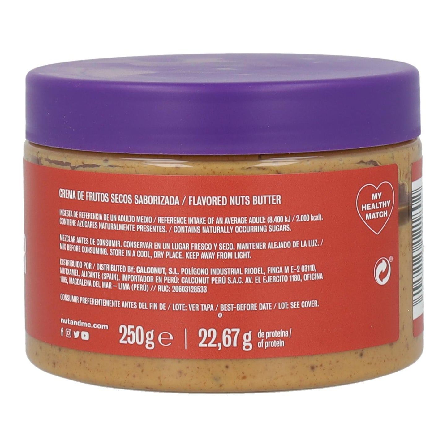 Creme de Bolachas Nut&amp;me 250g