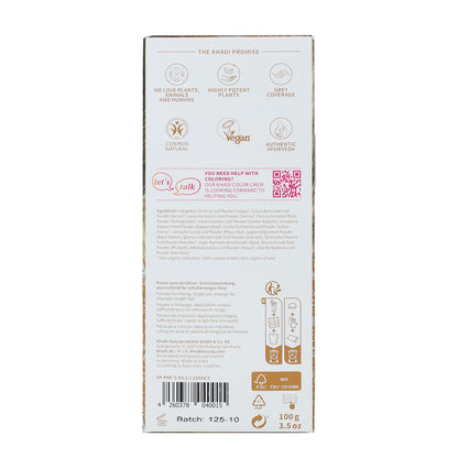 Khadi Natural Tintura Loiro Escuro Acinzentado 100g
