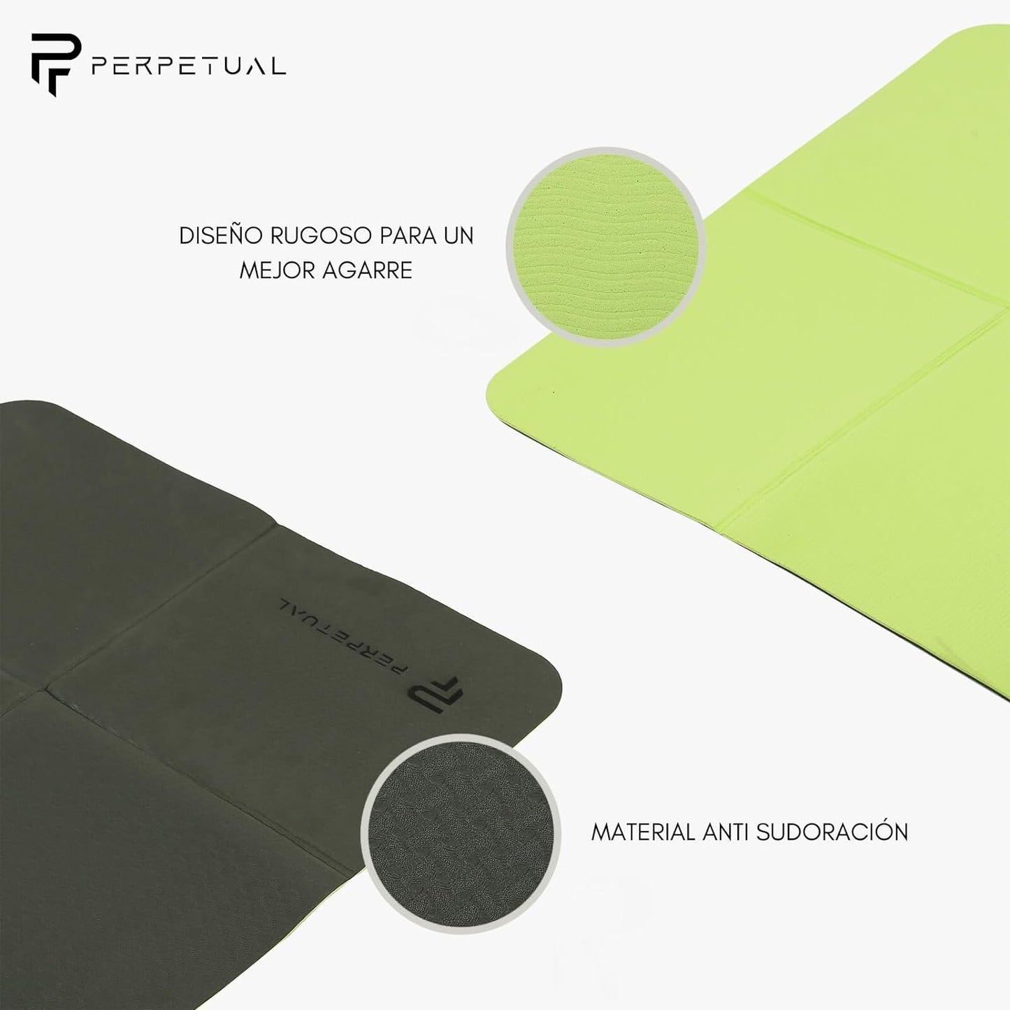 Esterilla De Yoga Perpetual Plegable - Colchoneta Antideslizante 6mm - Incluye Bolsa Transporte - Mat Ideal Viajes_2
