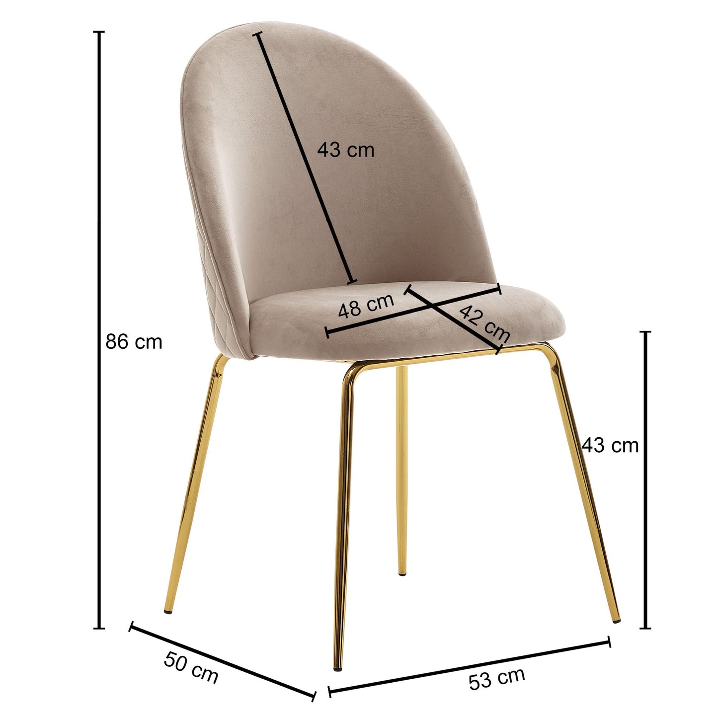 Si Lla De Comedor Elegante Y Sofisticada, Modelo Wl6.402_2