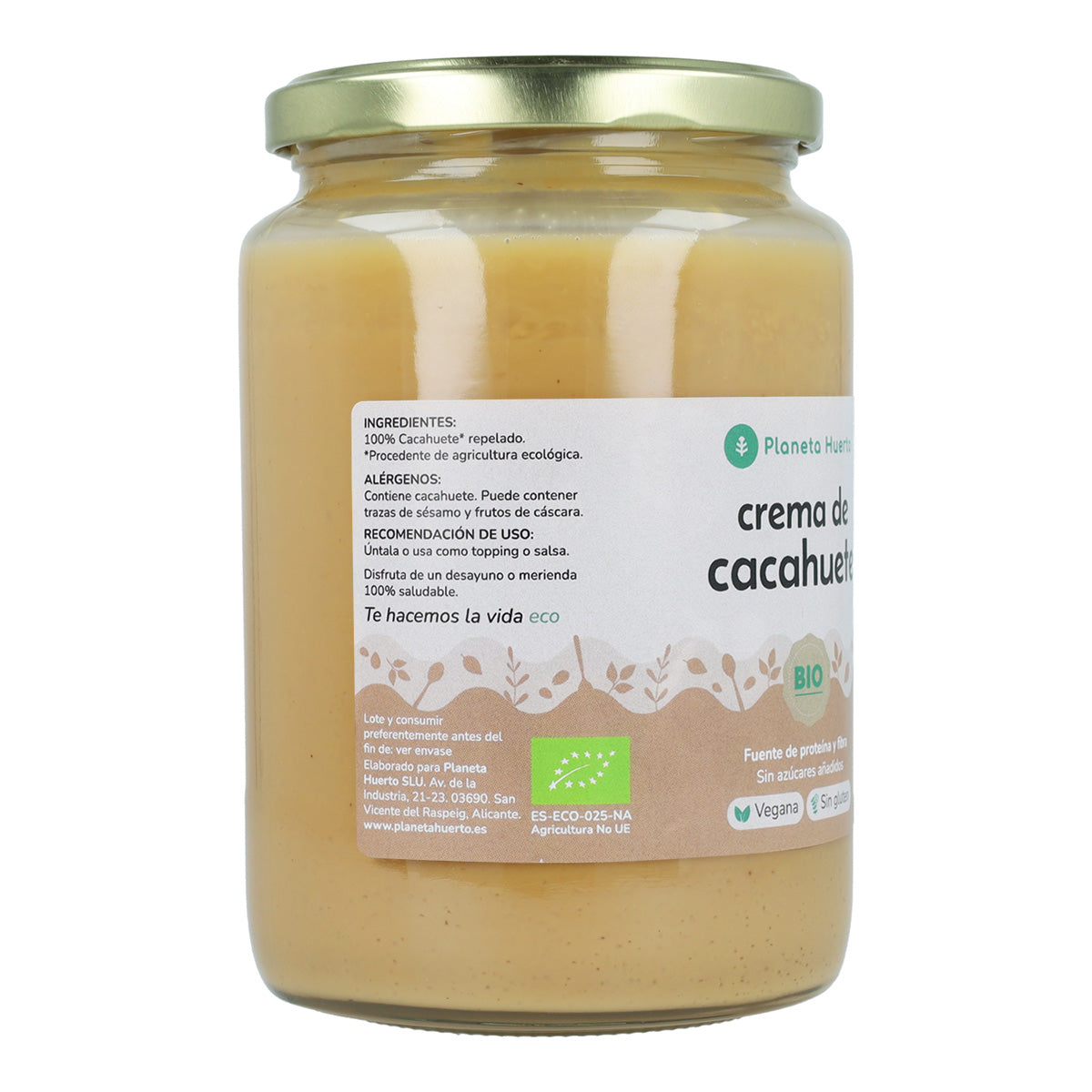 Planeta Huerto ECO Manteiga de Amendoim 350 g