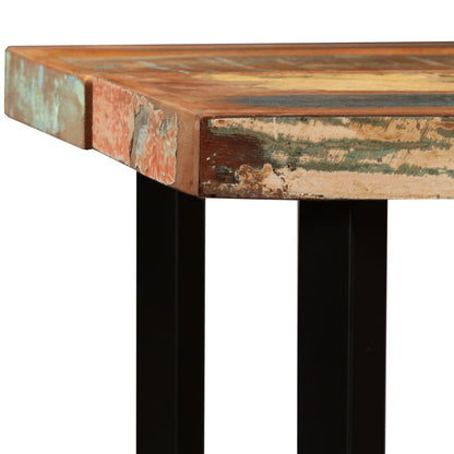 Mesa De Bar De Madera Maciza Reciclada 150x70x107 Cm_1