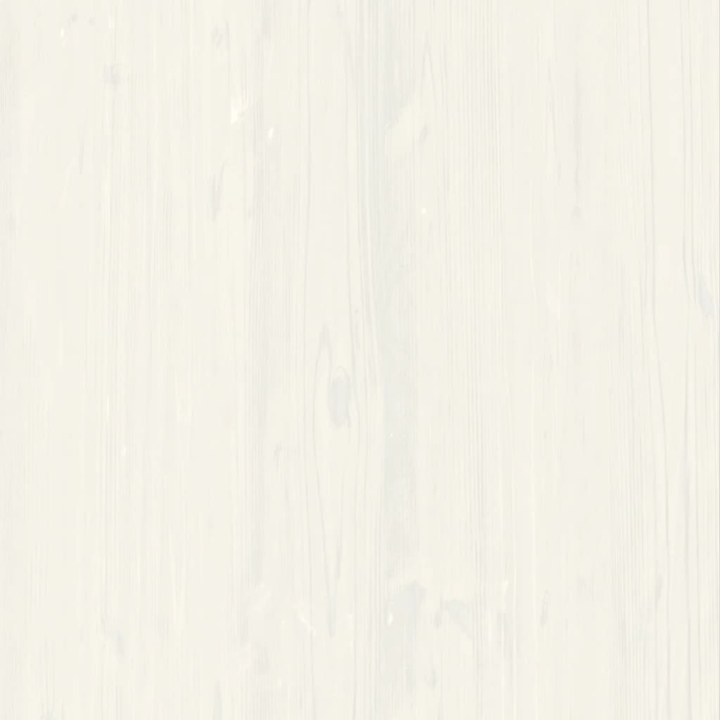 Zapatero Vigo Madera Maciza De Pino Blanco 60x35x96 Cm / Vetonek_2