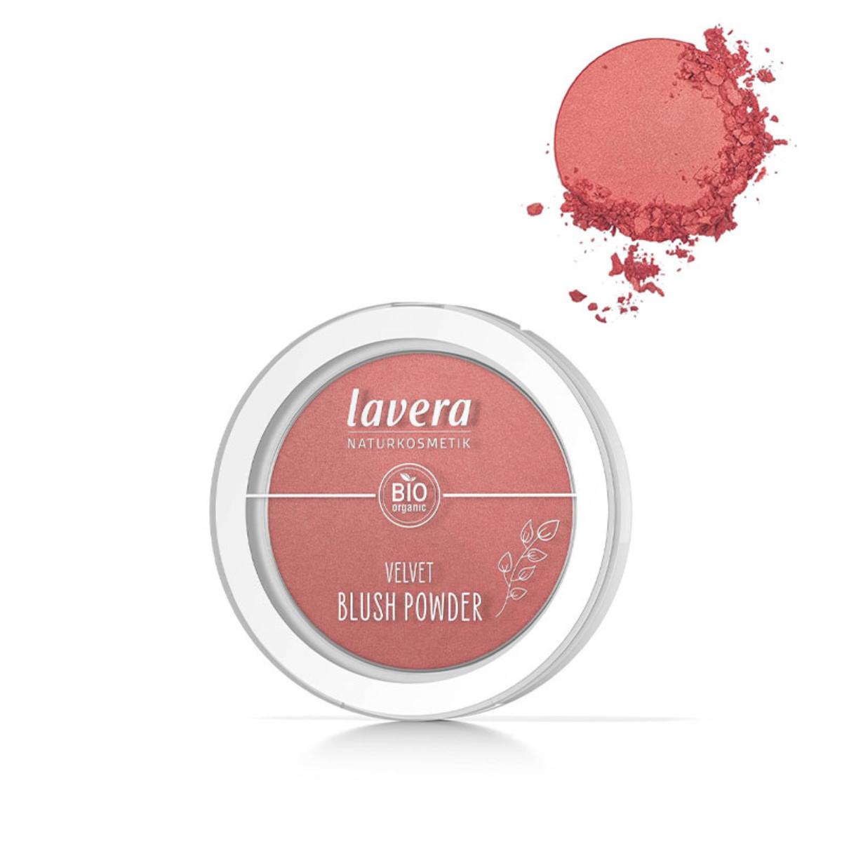 Colorete en polvo velvet - 02 Pink orchid, Lavera 5 g