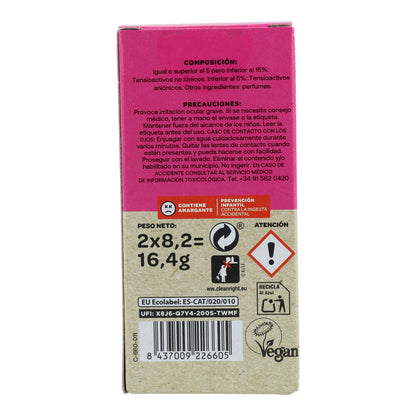 Flopp Refill produto de limpeza de casa de banho solúvel em água 2 cápsulas
