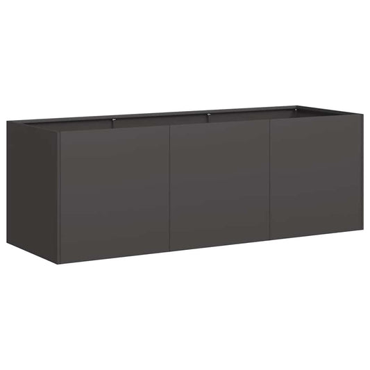 Jardinera Negra 120x40x40 Cm Acero Laminado En Frío_0
