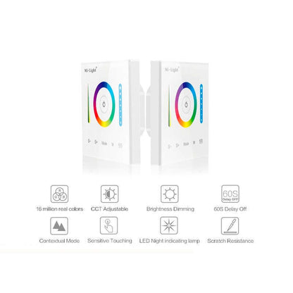Controlador Rgb/rgb+cct Táctil Empotrable P3_3