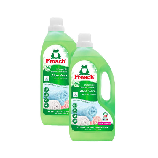 EMBALAGEM 2X Detergente Frosch aloe vera 1500 ml