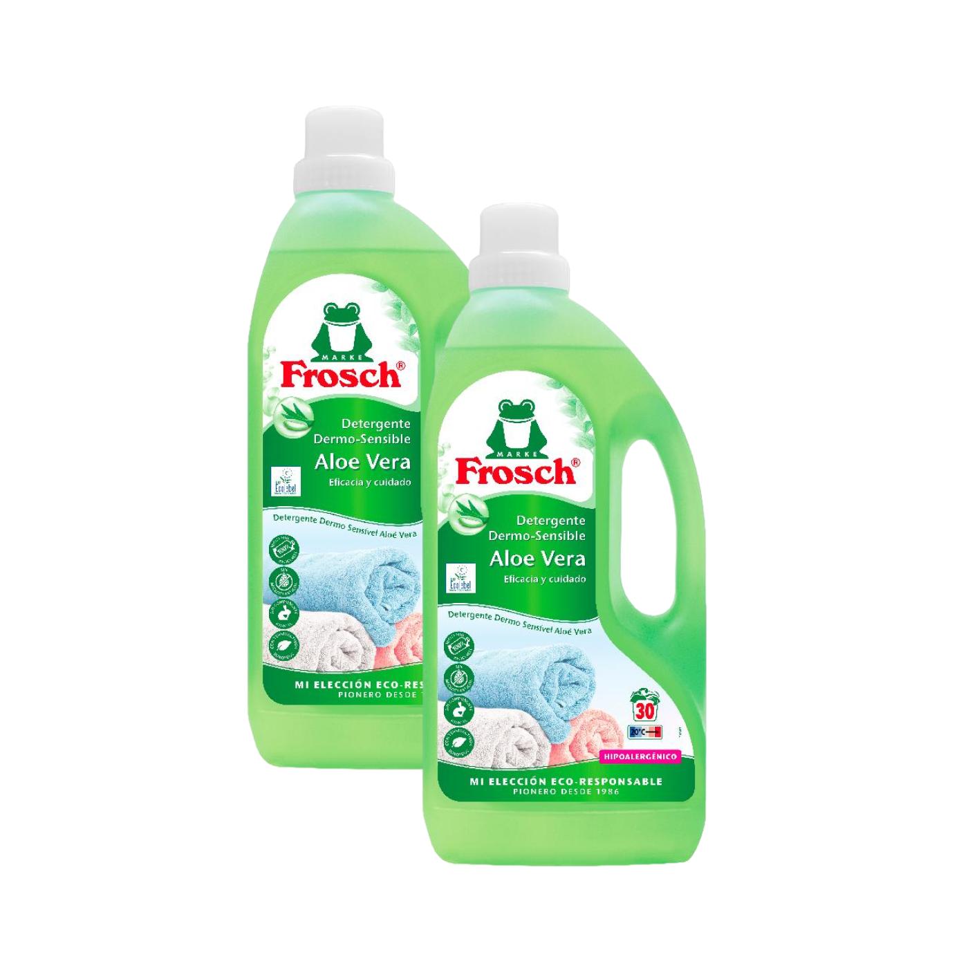 EMBALAGEM 2X Detergente Frosch aloe vera 1500 ml