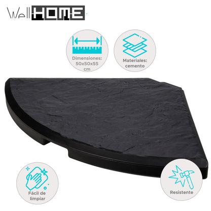 Well Home Soporte De Cemento Para Sombrilla Paragüas De 18kg_1