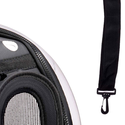 Well Home - Transportín Pequeño Plegable Para Mascotas 37x7,5x22 Color Negro_2