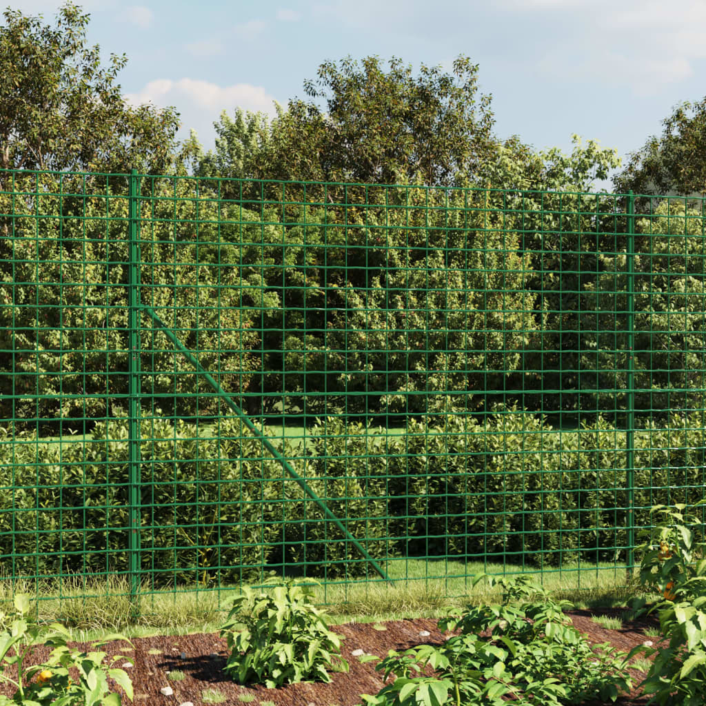 Cerca De Alambre De Acero Galvanizado Verde 2,2x10 M / Vetonek_3