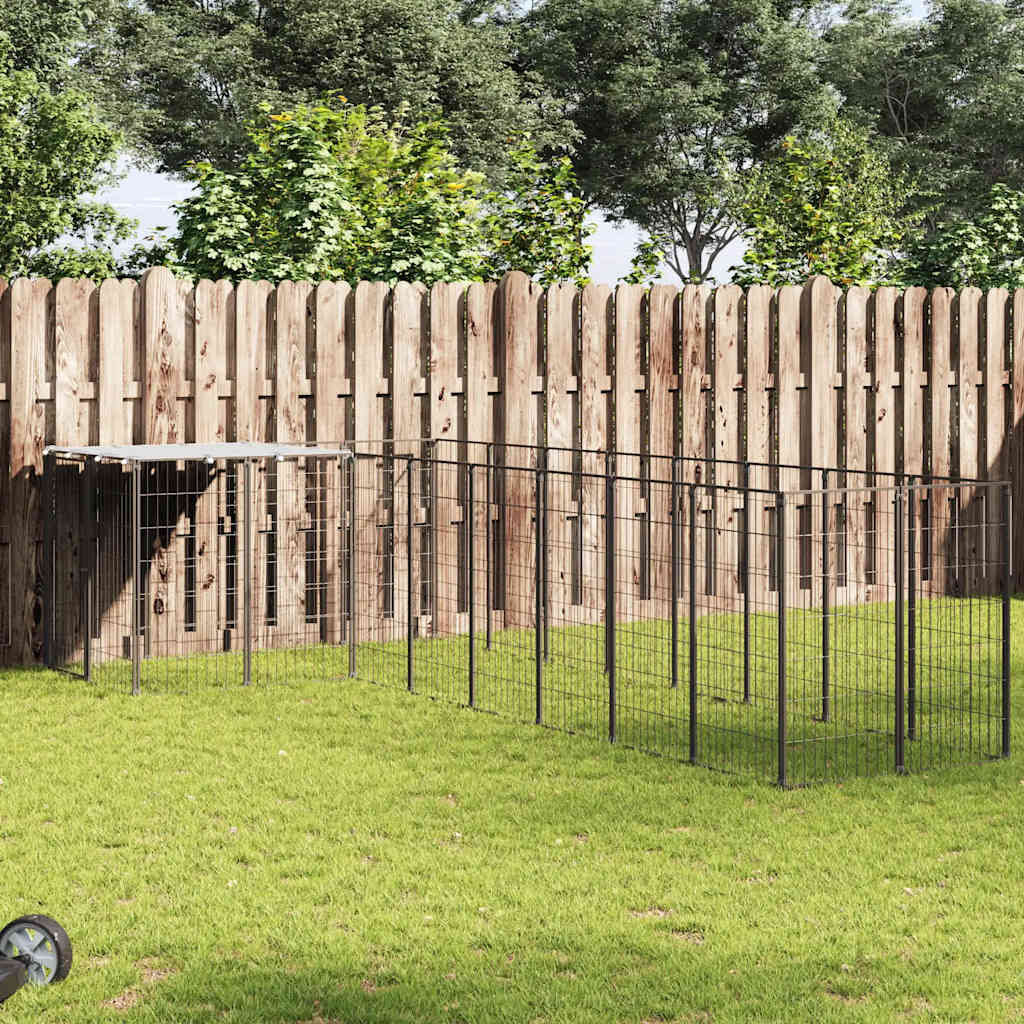 Perrera Negra 6,05 M² Acero_1