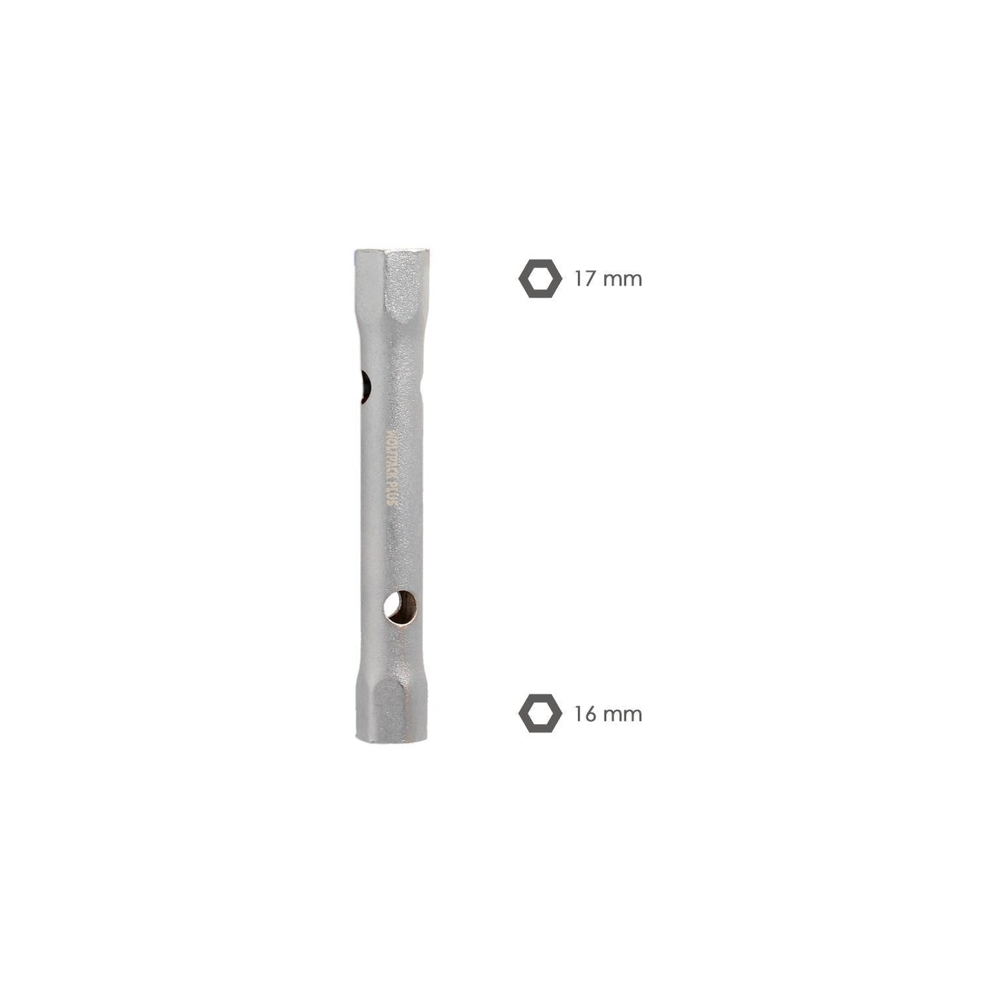 Llave Tubo Tubular 16x17 Fabricada En Acero Cromo Vanadio, Llave Grifería, Llave De Tubo Para Grifos, Llaves De Tubo Doble_1