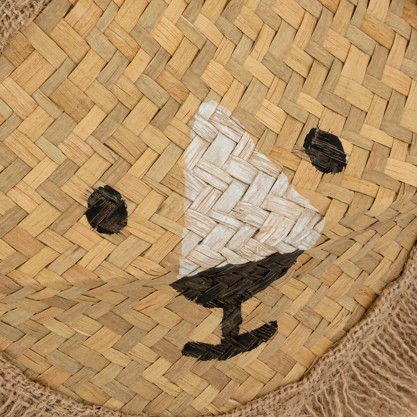 Cesta Infantil lion De Caña_1