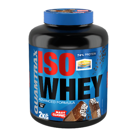 Isowhey - 2kg - Chocolate Blanco - Proteína De Aislado De Suero Isolate - Quamtrax_0