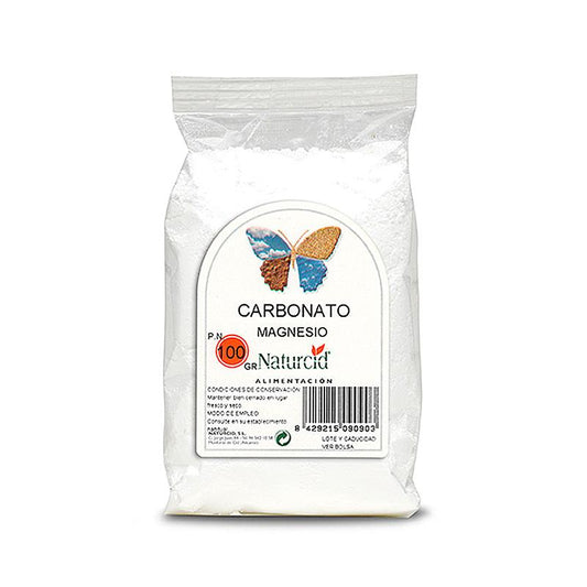 Carbonato de Magnésio Naturcid Saco 100 Gr