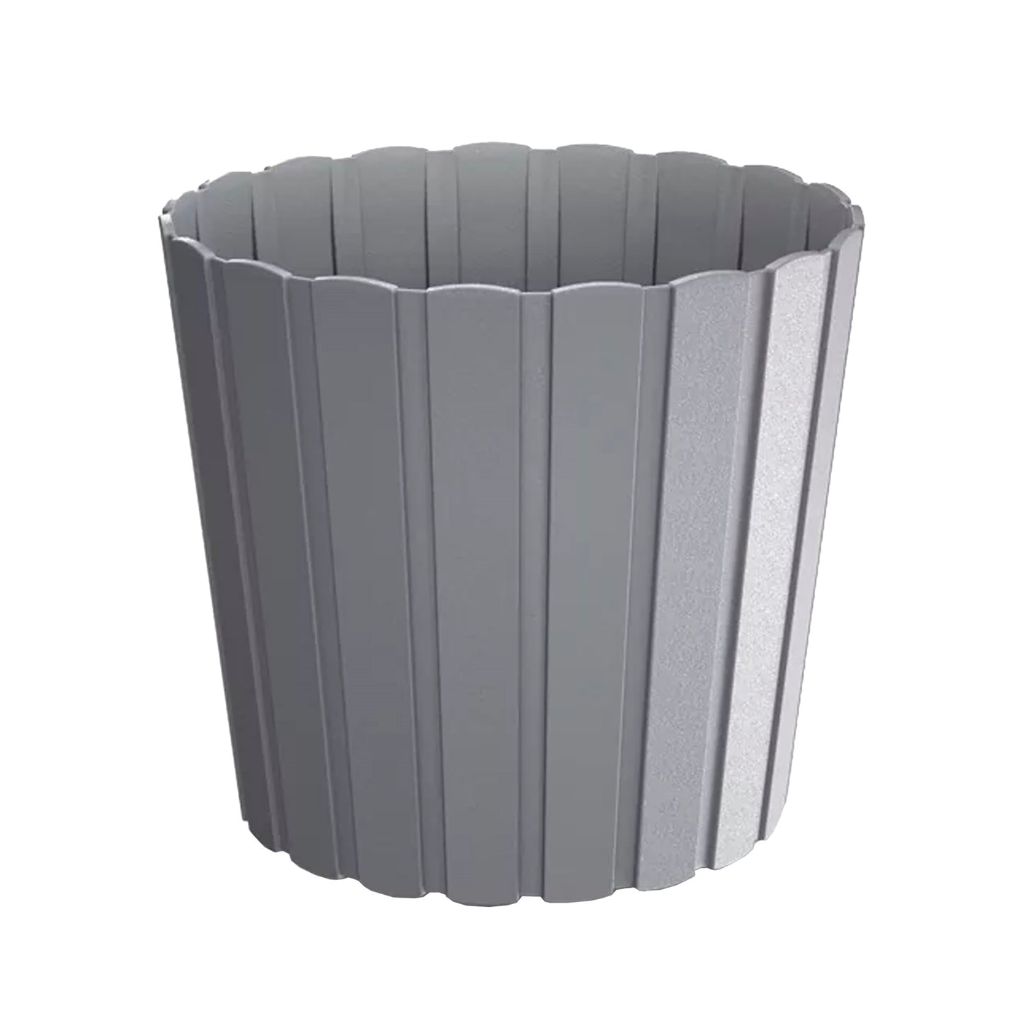 Maceta Boardee Basic 2,2l., Dimensiones (mm) 165x165x150, Color Gris Piedra