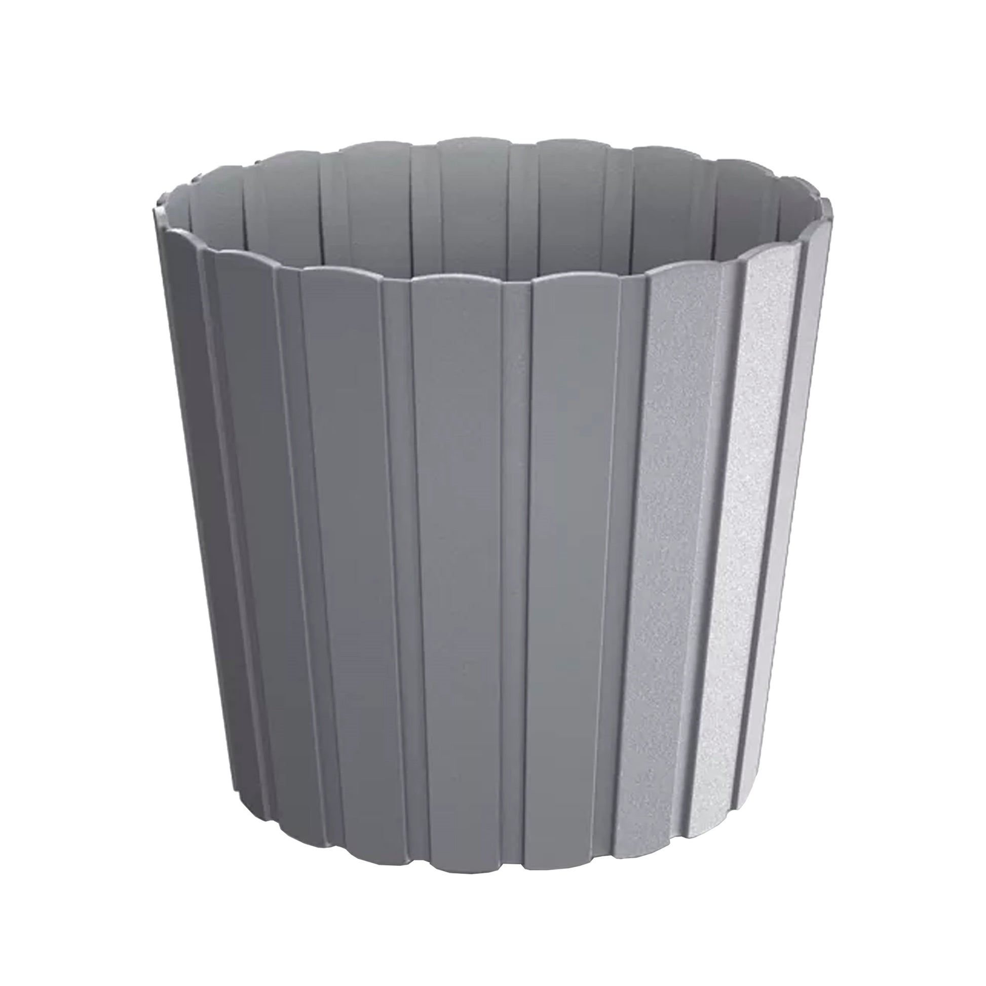 Maceta Boardee Basic 2,2l., Dimensiones (mm) 165x165x150, Color Gris Piedra