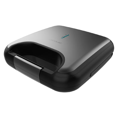 Sandwichera Rock’ntoast Combo. 800 W, 2 Sándwiches Con Acabados En Acero Inoxidable, 3 Placa Intercambiables Con Revestimiento Antiadherente, Libre_0