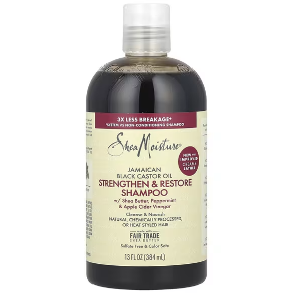 Shea Moisture Jamaican Black Castor Oil Strengthen And Restore Champú 384ml_0