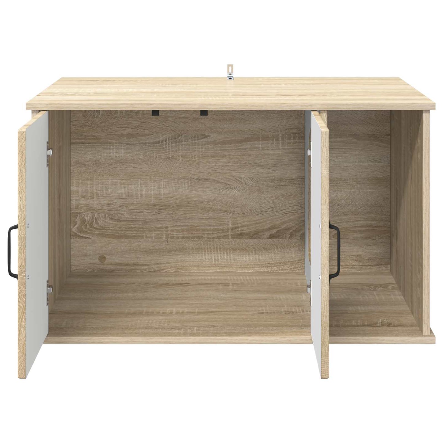 Casa Para Gatos Sonoma 85 X 55 X 50 Cm Madera De Ingeniería_4