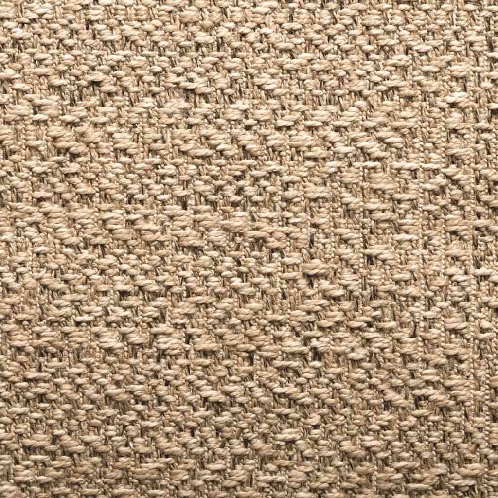 Vidaxl Alfombra Zizur Aspecto Yute Interior/exterior Beige 120x170 Cm_3