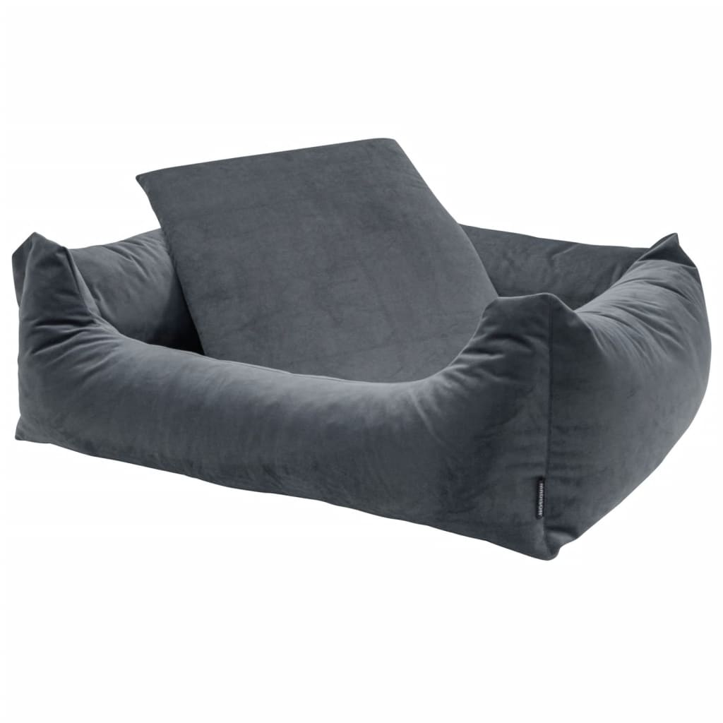 Madison Cama Para Perros Velvet Gris 100x80x25 Cm / Vetonek_0
