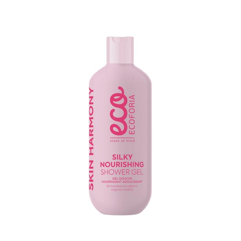 Gel de banho sedoso e nutritivo Ecoforia 400 ml