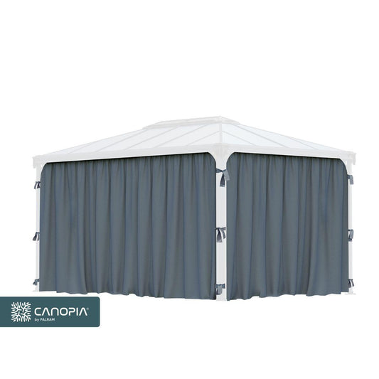 Conjunto de redes mosquiteiras para gazebo gazebo Martinica 4300 Canopia da Palram
