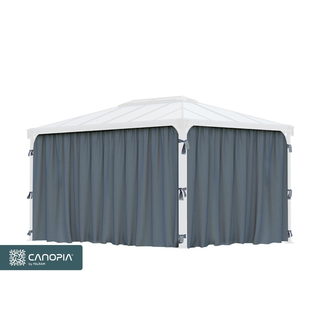 Conjunto de redes mosquiteiras para gazebo gazebo Martinica 4300 Canopia da Palram