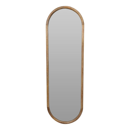Espejo Ovalado En Madera H.115cm - Well Home_0
