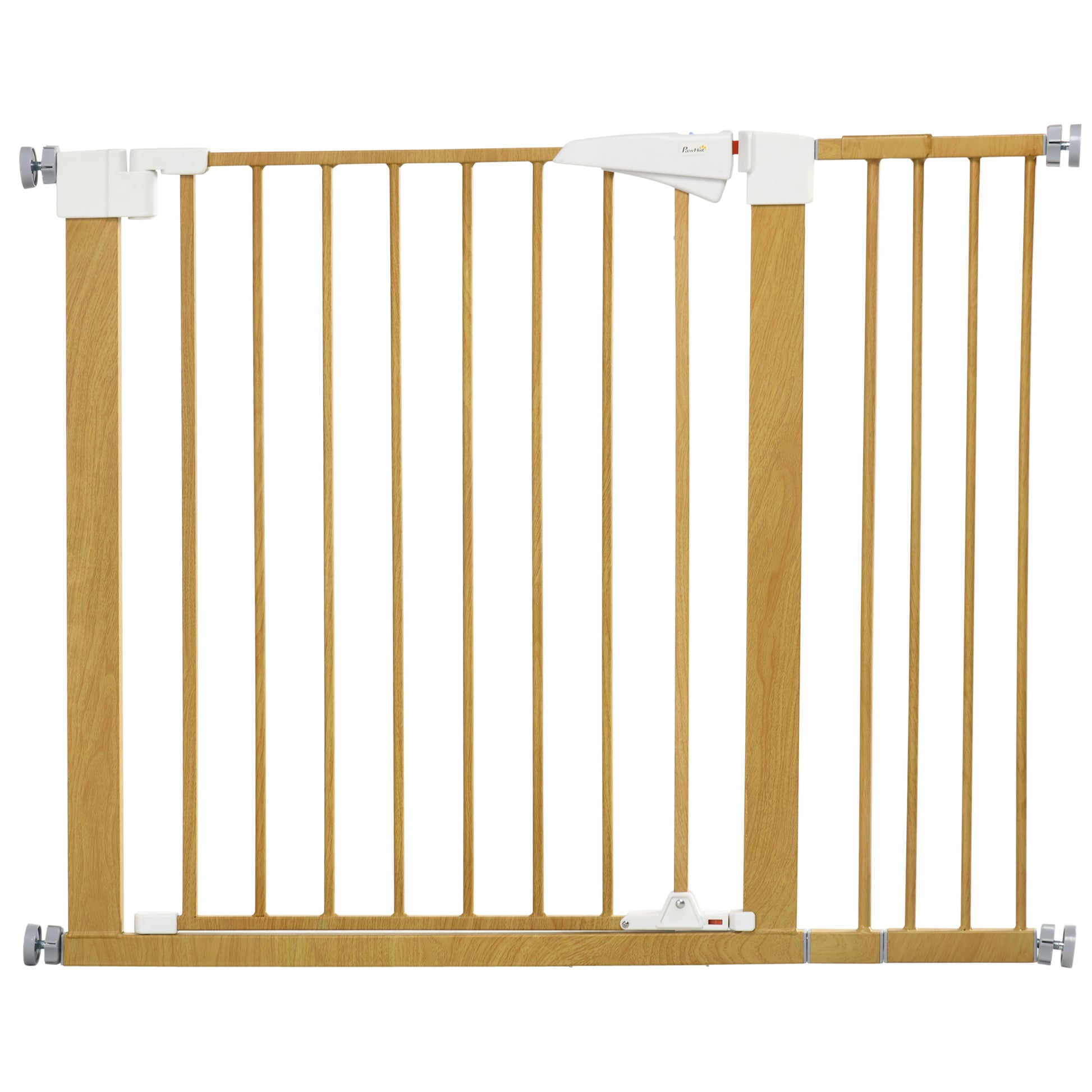 Pawhut Barrera De Seguridad Para Perros 77-103 Cm 2 Extensiones Mango Luminoso_0