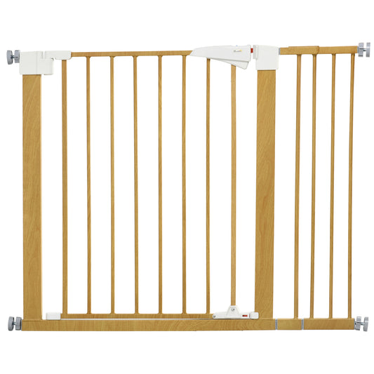 Pawhut Barrera De Seguridad Para Perros 77-103 Cm 2 Extensiones Mango Luminoso_0