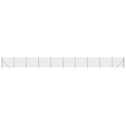 Cerca De Alambre Con Pinchos De Anclaje Gris Antracita 2x25 M / Vetonek_1