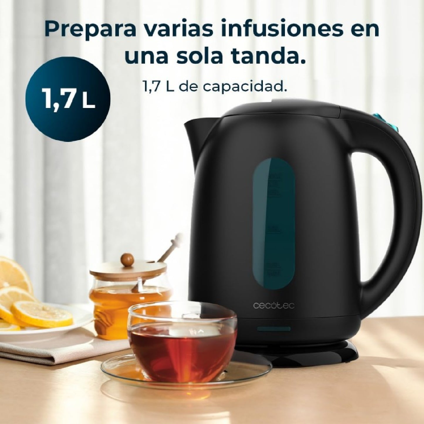 Cecotec Hervidores De Agua Thermosense 180 Black_1