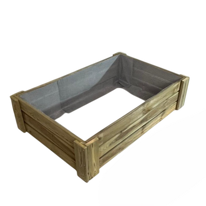 Cajón De Cultivo Solana. Altura De 30 Cm. Sin Base. Vidahuerto 120x100x30 Cm._3