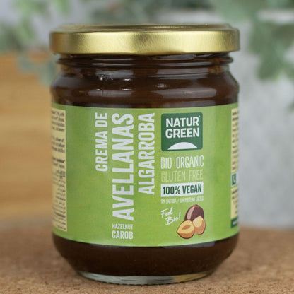 Creme de Avelã e Alfarroba Naturgreen, 200 g