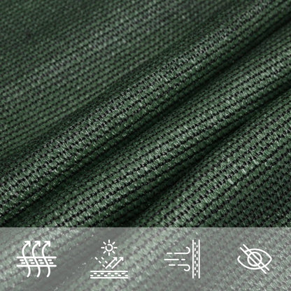 Vidaxl Toldo De Vela Verde Oscuro Hdpe 160 G/m² 4x7 M_4