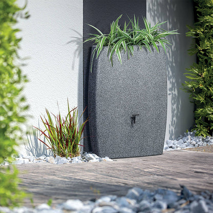 Bidón De Agua De Lluvia Boxy 270l Color Granito_2